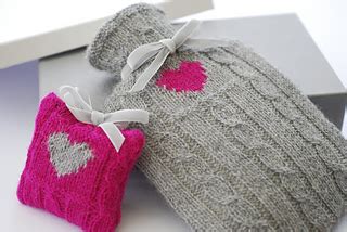Ravelry Frances Hot Water Bottle Pattern By Libby Summers
