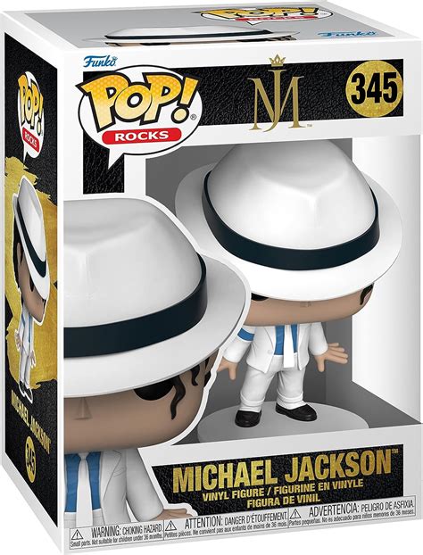 Funko Pop! Rocks: Michael Jackson - MJ - (Lean) - Vinyl-Sammelfigur ...