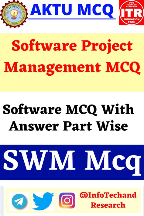 Aktu Mcq Question Software Project Management Mcq Part Aktu