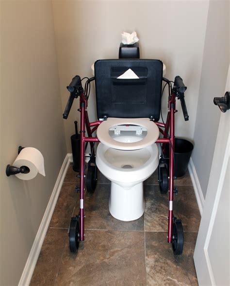 Amazing Free2Go Rollator With Built In Commode Seat