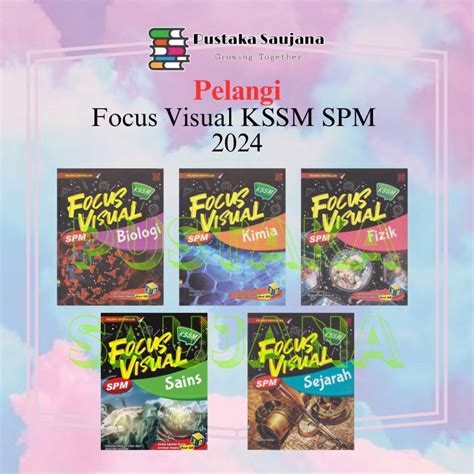 Saujana Pelangi Focus Visual KSSM SPM 2024 Shopee Thailand