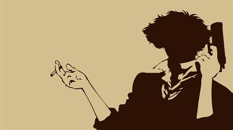 Wallpaper Drawing Illustration Silhouette Cartoon Cowboy Bebop