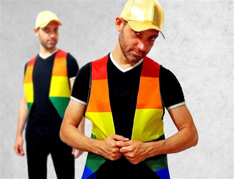 Lgbtq Gay Rainbow Pride Flag Vest Shirt Perfect Outfit T Etsy