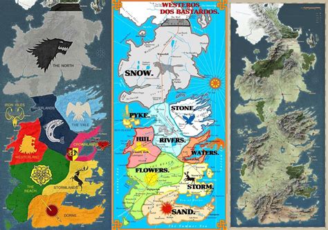 Explore The Seven Kingdoms Of Westeros