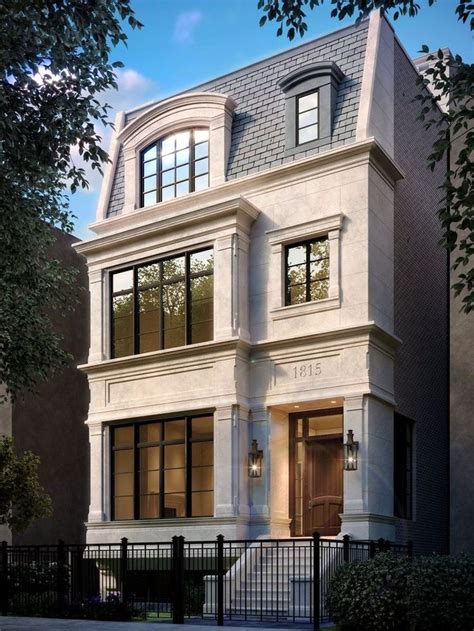 Pin by lolita on homeofmydream | Facade house, Townhouse exterior ...