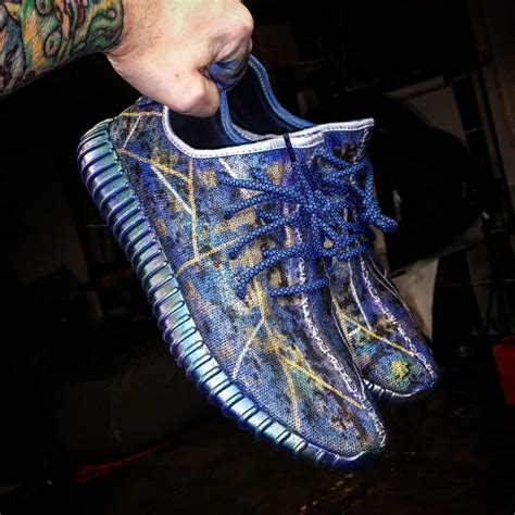 Adidas Yeezy 350 Boost Shattered Boost Custom By Kickasso Adidas