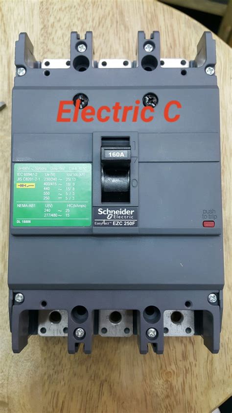 Jual Schneider Electric Merlin Gerin Mccb Ezc F Nfb Phase