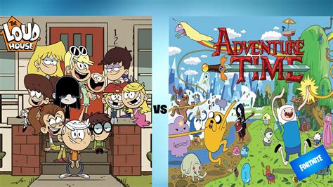 The Loud House Vs Adventure Time 1843 6552 3900 By Lfqf12 Fortnite