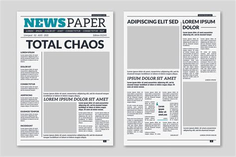 Newspaper Template Docx Hq Printable Documents