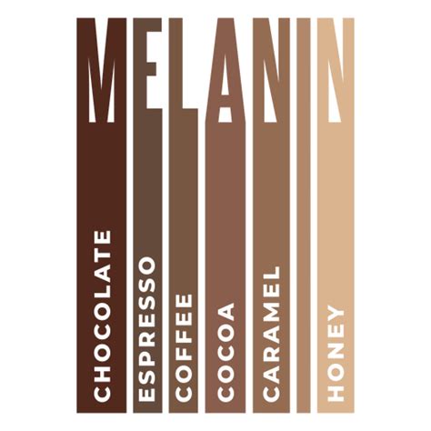 Melanin Png Designs For T Shirt And Merch