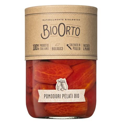 Bioorto Pomodori Pelati Bio Conserve Biologiche Kg Avvenice