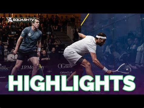 Elshorbagy Dominates Lake Vs Elshorbagy J P Morgan Tournament Of