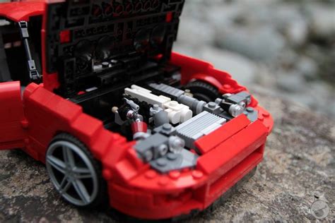 Toyota Supra - 16-wide - Lego