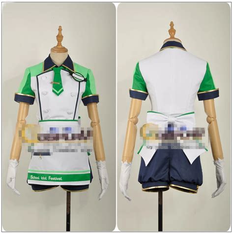 Japanese Amine Lovelive Koizumi Hanayo Cosplay Costume Ice Cream