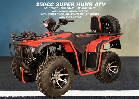 Red Cc Super Hunk Atv At Rs Atv Motorcycle In Surat Id