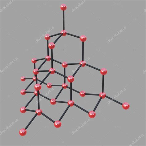 Molecular Structure of Diamond Stock Photo by ©sciencepics 75126671