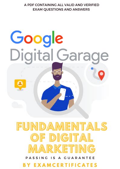 Google Digital Garage Fundamentals Of Digital Marketing Exam