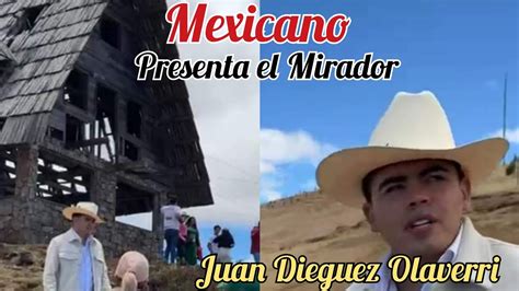 Ivann Flores mostrando EL MIRADOR JUAN DIEGUEZ OLAVERRI más famoso de