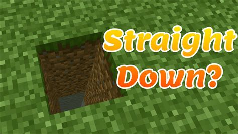 NEVER Dig Straight Down In Minecraft YouTube