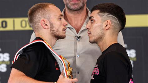 World Titles Sunny Edwards Vs Andres Campos All Faceoffs Dazn