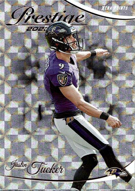 2023 Panini Prestige 23 Justin Tucker Xtra Points Hyper EBay