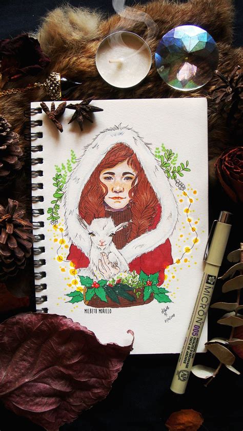 Sketch dedicated to Yule/Jól #sketch #drawing #pagan #art #yule # ...