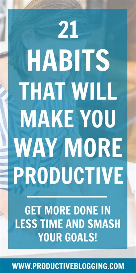 21 habits that will massively boost your productivity in 2025 - Productive Blogging