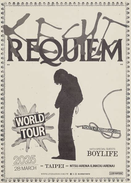 Keshi Keshi Requiem Tour In Taipei