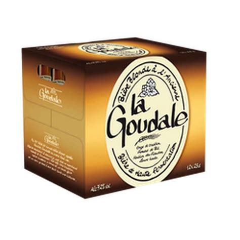 Pack de bière blonde La Goudale 7 2 12 x 25 cl La Belle Vie
