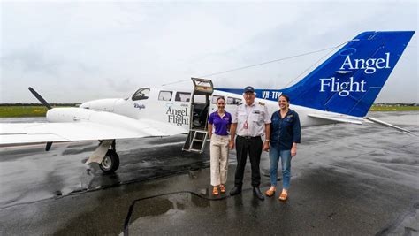 Angel Flight Australia Launches Rural Medi Flights Queensland Country