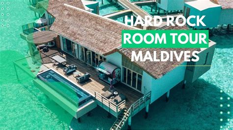 Hard Rock Maldives Room Tour Wait Until You See The Rockstar Villa