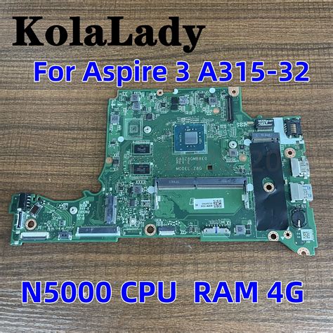 DA0Z8GMB8E0 Mainboard For Acer Aspire 3 A315 32 Laptop Motherboard With