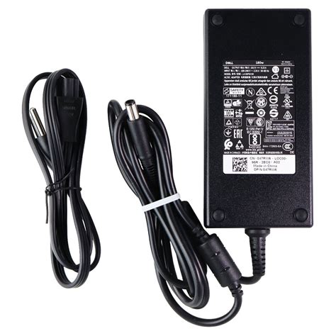 Dell 180W AC DC Adapter Power Supply OEM Wall Charger Black