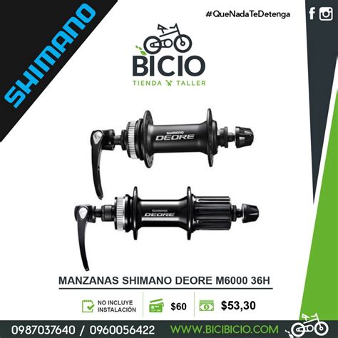 Manzanas Shimano Deore Bicio Tienda Taller De Bicicletas