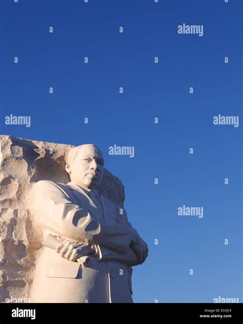 Statue at the Martin Luther King memorial in Washington DC, USA in October 2013 Stock Photo - Alamy