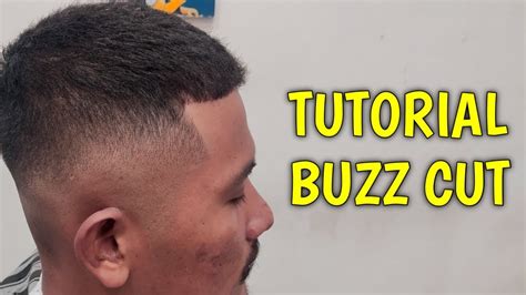 Cara Potong Rambut Buzz Cut Youtube