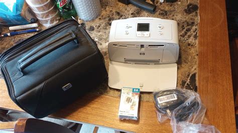 Hp Photosmart 335 Printer Portable And Crystal Clear Photos Ebay