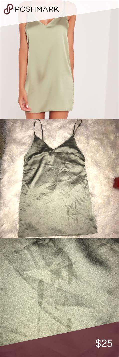 Carli Bybel X Missguided Silky Cami Green Dress Green Dress