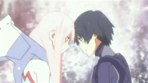 Hiro X Zero Two Amv Lovely Zero Two Lovely Anime