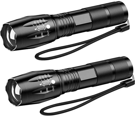 Led Tactical Flashlightsuper Bright High Lumen Xml T6 Led Flashlights Portable Outdoor Water