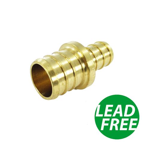 3 4 To 1 2 Pex Reducer Crimp Brass Fittings Pex Superstore