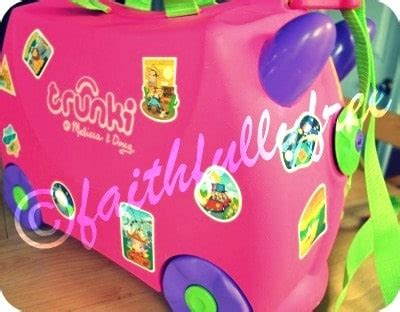 Trunki Kids Suitcase Review | Faithfully Free