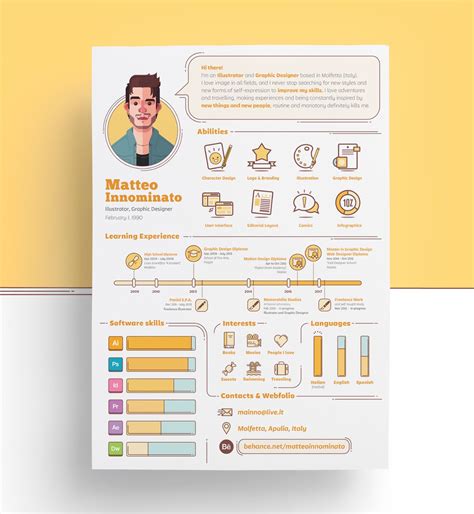 creative resume examples resume template
