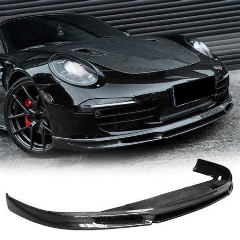 Carbon Prz D Zderzaka Dok Adka Spoiler Porsche Carrera S