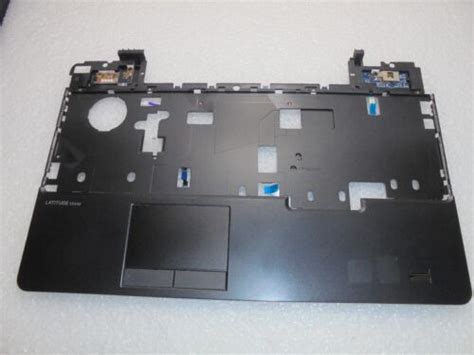 Genuine Dell Latitude E Palm Rest Touch Pad Print Reader Bia