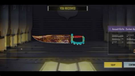 How To Get A Free Assault Knife In Codm Codm Ranked Mp Youtube