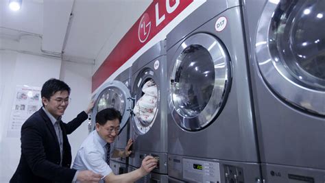 Ekspansi Lg Mesin Cuci Konsep Laundry Lounge