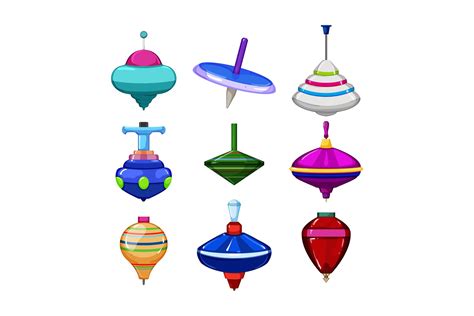 Toy Top Clipart