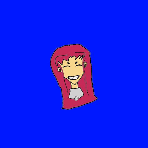 Starfire Happy Face By Secondratehero On Deviantart