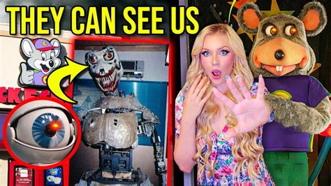 Chuck E Cheese Animatronics Are Stalking You Cameras In Their Eyes